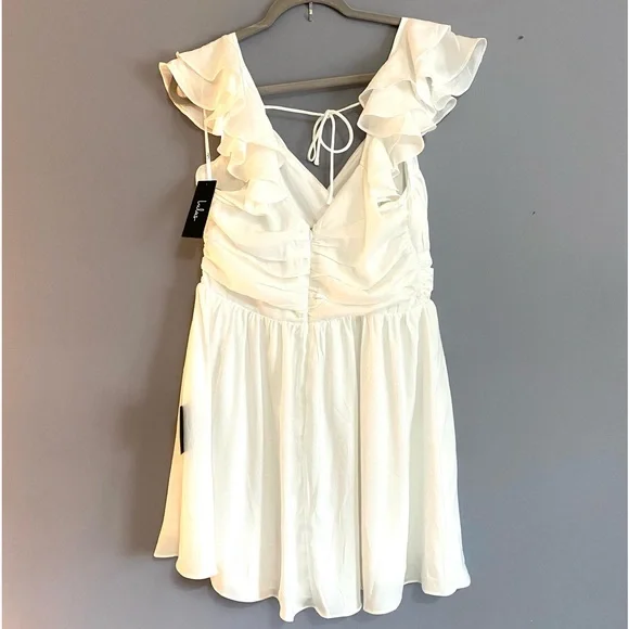 Lulus - White Dress - Picture 2 of 5